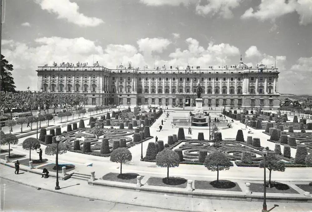 Place d'Orient i Pałac Royal — Madryt — Dominguez nr 17 - Awers
