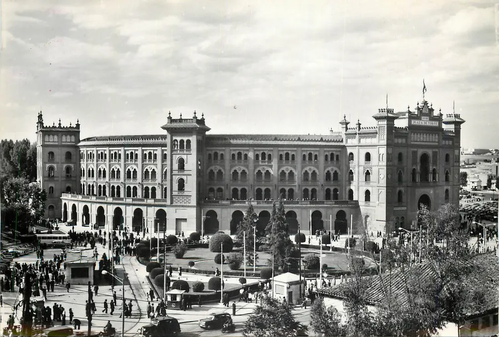 Plaza de Toros de Madrid — widok panoramiczny — Dominguez, Madrid, N.º 4 - Awers