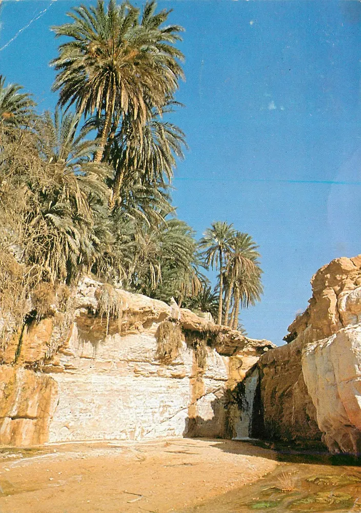 Tamerza - Wodospad — Tunezja — Éditions Tanit, n°638 - Awers