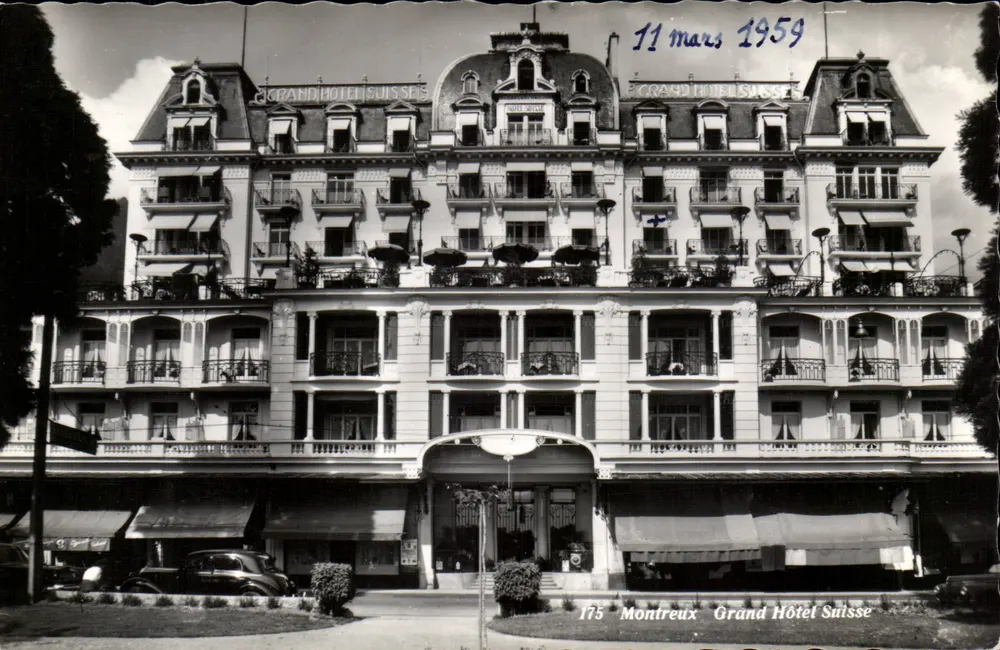 Grand Hotel Suisse — Montreux — Verlag Léman & Laubach - Vorderseite