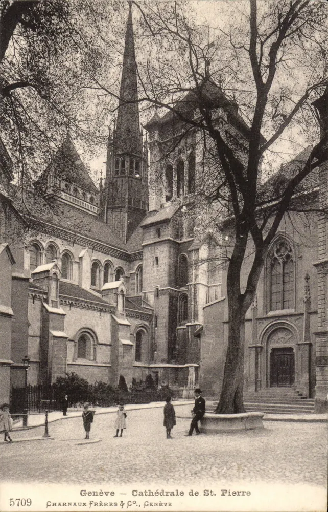 Genève — Kathedrale St. Pierre — Charnaux Frères & Co., Genève, n° 5709 - Vorderseite