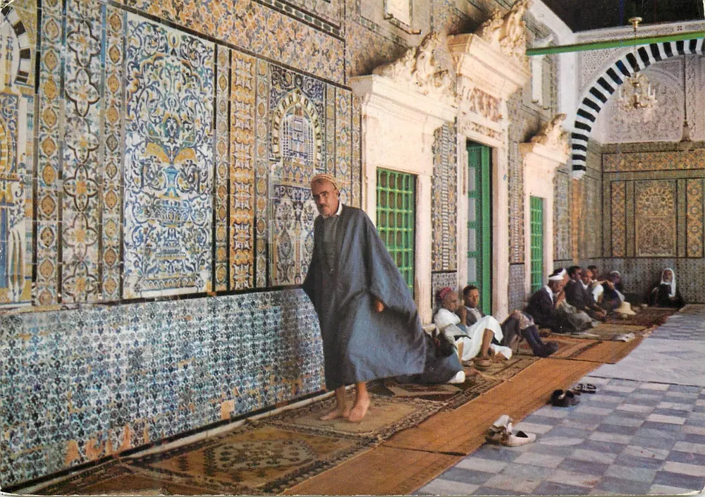 Moskee Sidi Sahbi — Kairouan — Uitgever KAHIA - Voorkant