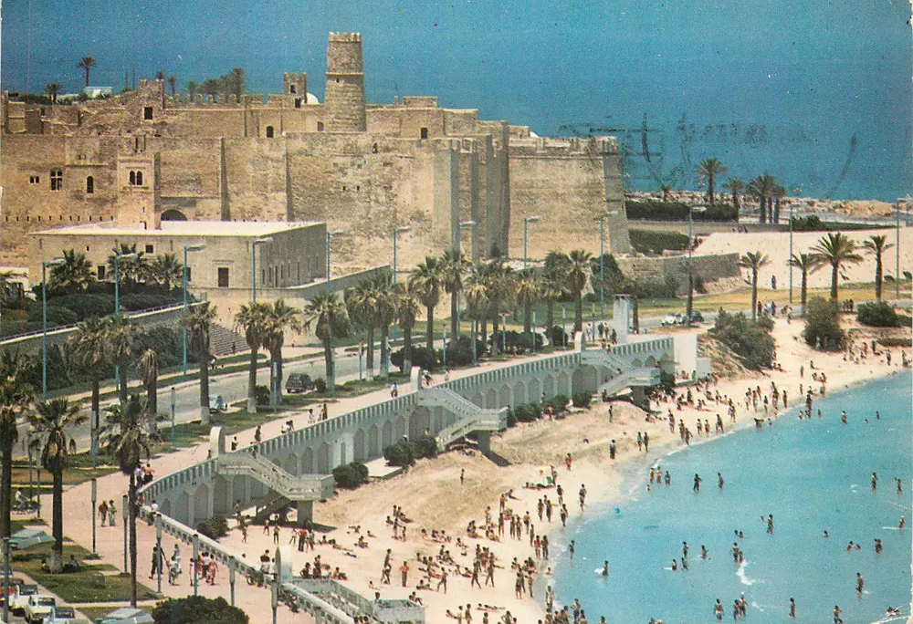Monastir: il Ribat e la Spiaggia — Edizioni Tánit, n° 282 - Recto