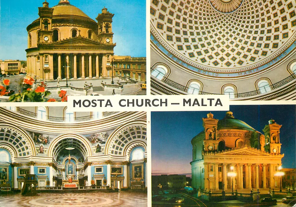 Igreja de Mosta — Malta — Printex P75408 - Frente