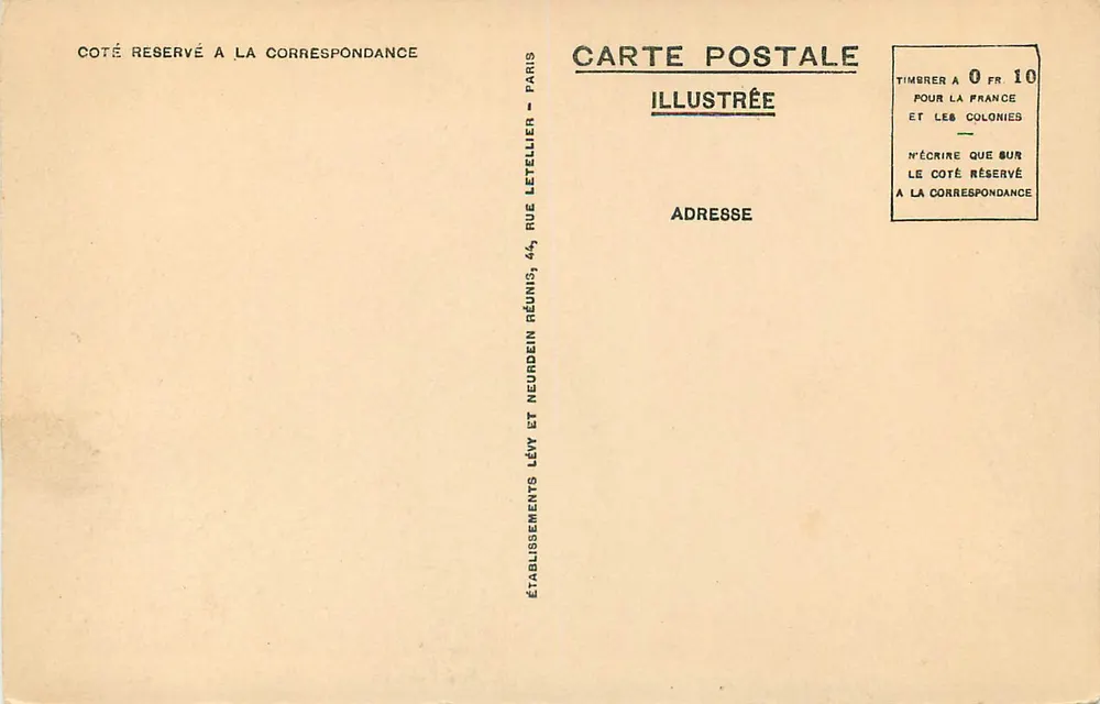 Oudjda (Maroc) — Vue générale vers la porte Sidi-Aïssa — L.I. - Verso