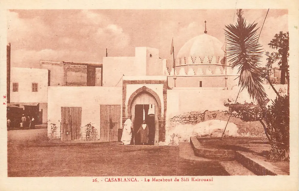 Casablanca — Le Marabout de Sidi Kairouani — Éditeur non identifié, n° 26 - Recto