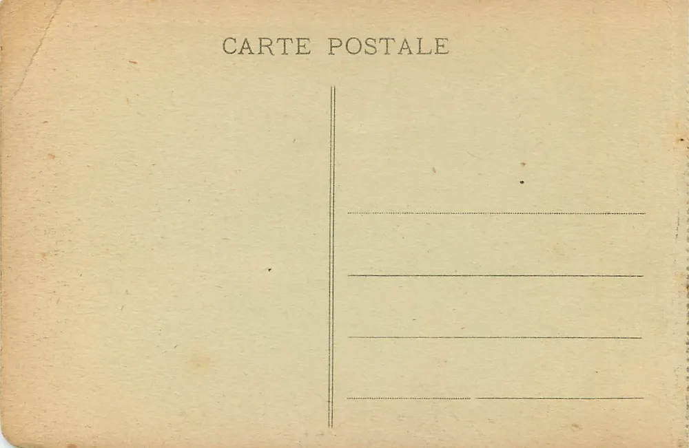Casablanca - Parc Lyautey - Le Bassin — P.M. n°43 - Verso