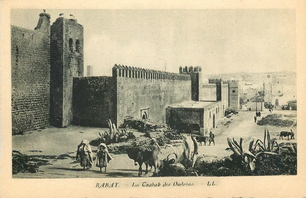 Rabat — The Casbah of the Oudaias — LL. - Front