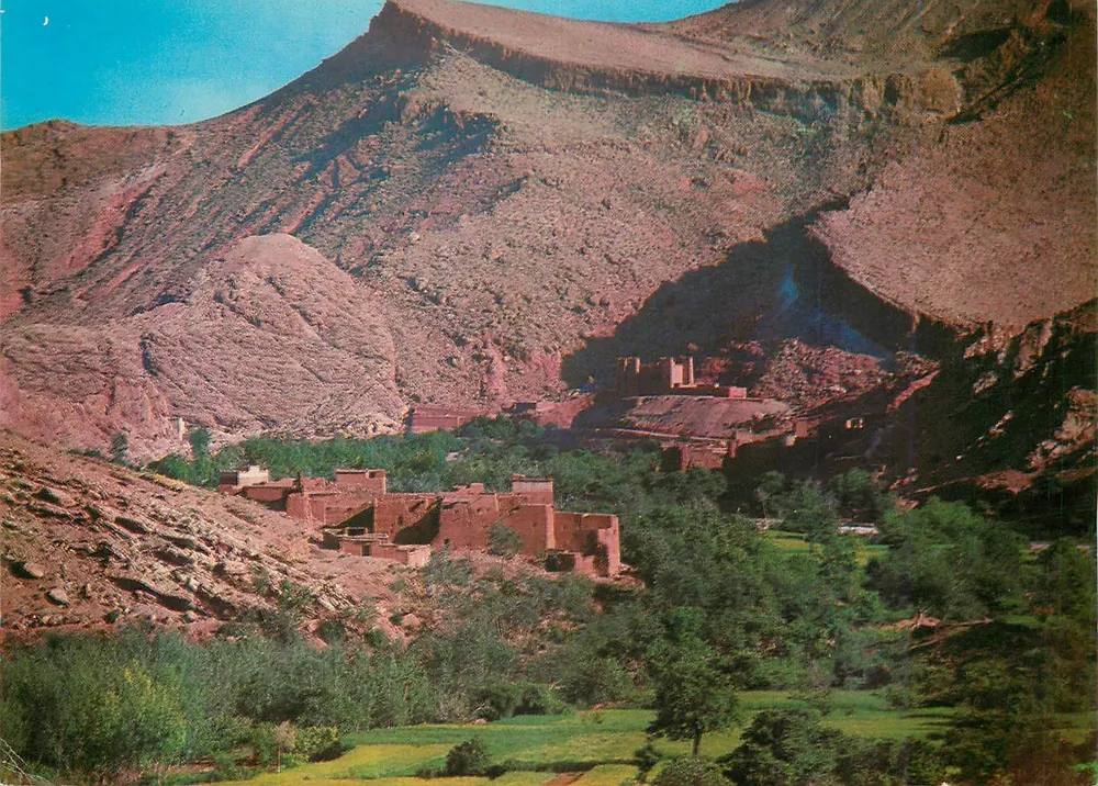 Zagora — Kasbah de Boumalène dans la Vallée — Exclusivité Sochibress - Recto