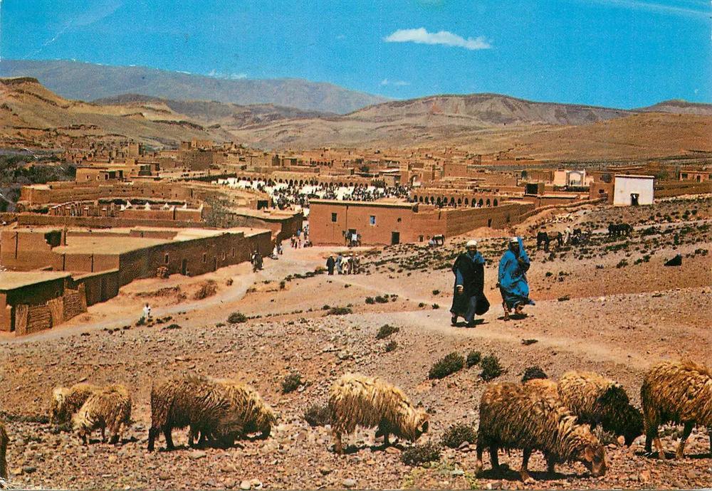 Boumalne du Dades — Vista panorâmica do Marrocos — Foto ITTAH CORES NATURAIS - Frente