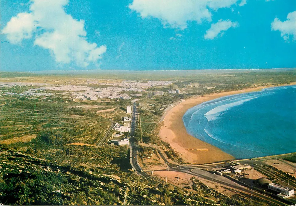 Vista da baía de Agadir — Agadir — Edições Larabib, n° 205 - Frente