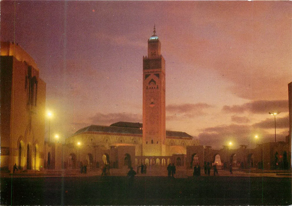 Die Große Moschee Hassan II — Casablanca — Éditions Chateaubriand - Vorderseite