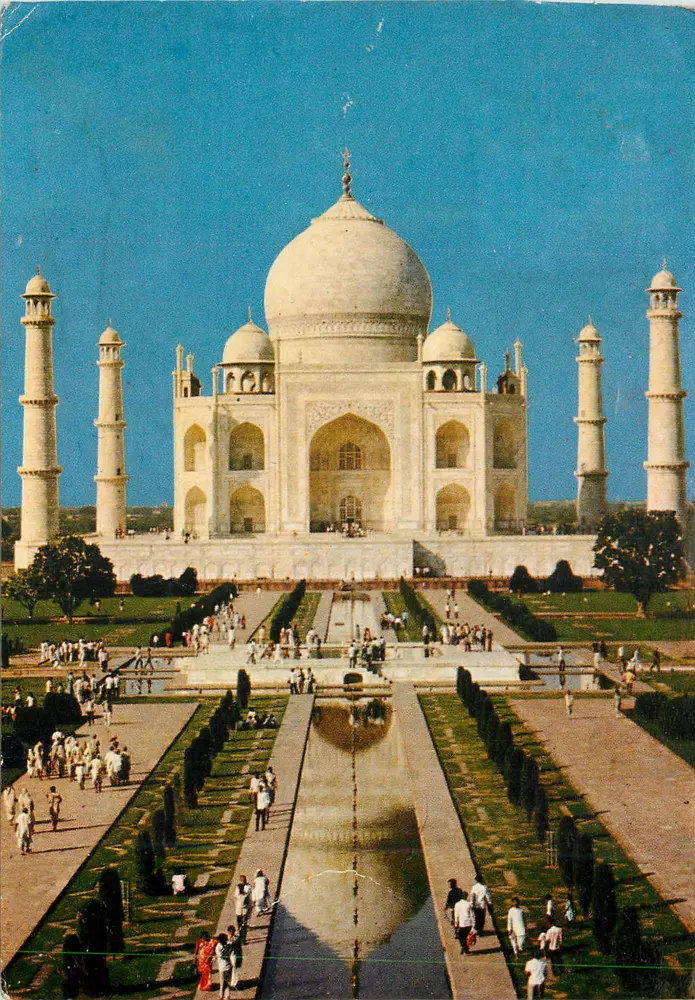 Taj Mahal — Agra — Verlag Shuchi, Serie 3/18 - Vorderseite
