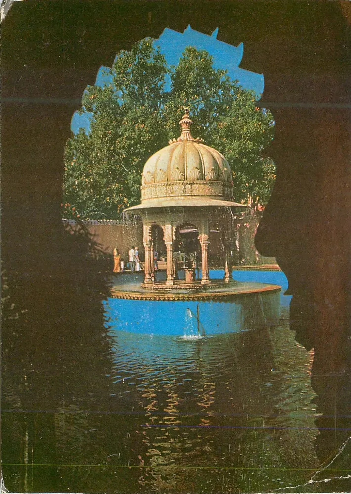 Sahelion-ki-Bari at Udaipur — Rajasthan — Publisher M/s. Ganga Saran & Sons (P) Ltd. - Front