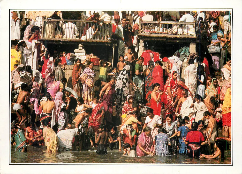 Benares. De ghâts op de Ganges — Bulletin-Réponse TP 1231, Imagine - Voorkant