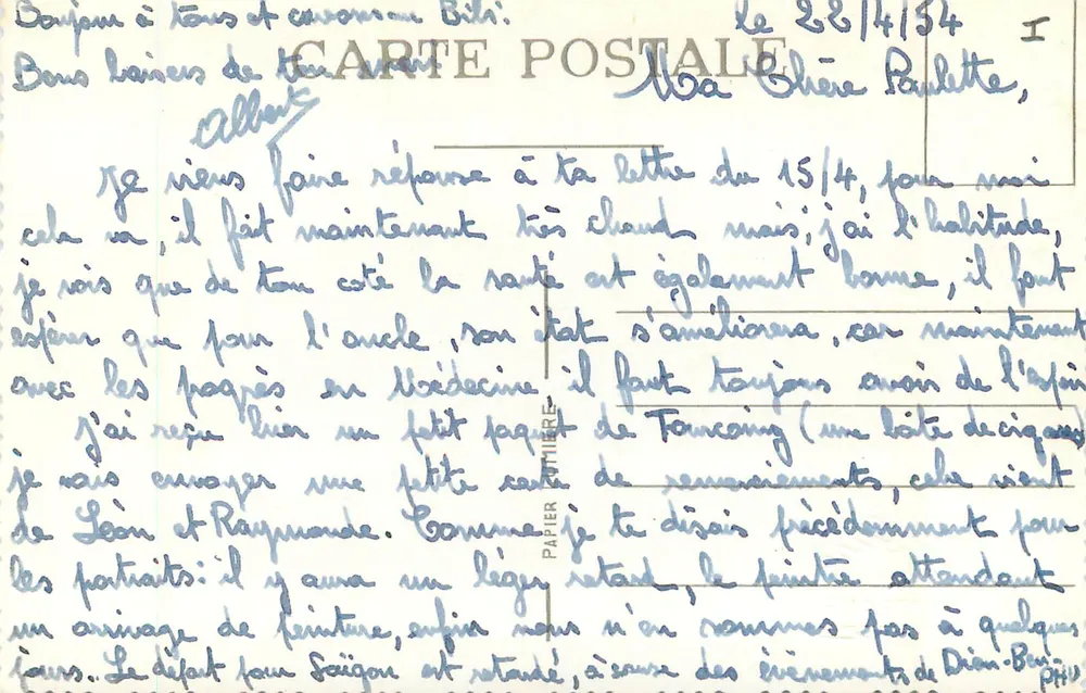 Festa fluvial em Bili — Editor: Papier Pottière, n° I - Verso