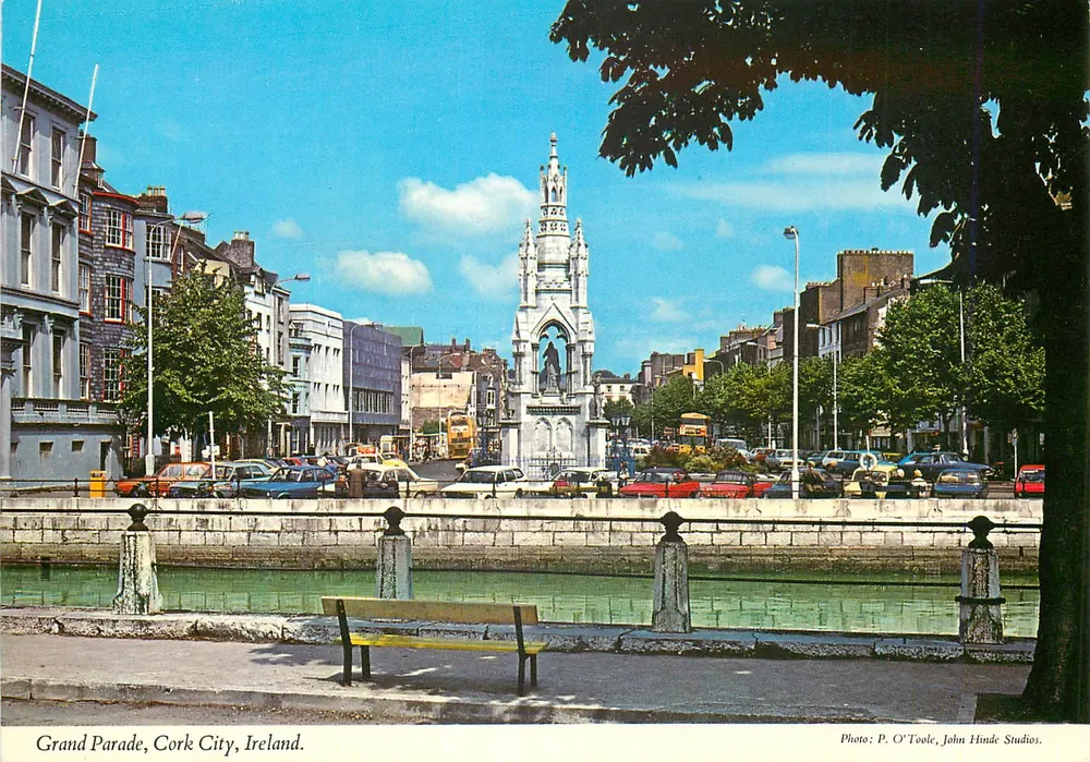 Grand Parade, Cork City, Irlanda — Monumento nazionale — John Hinde Studios, n°2/148 - Recto