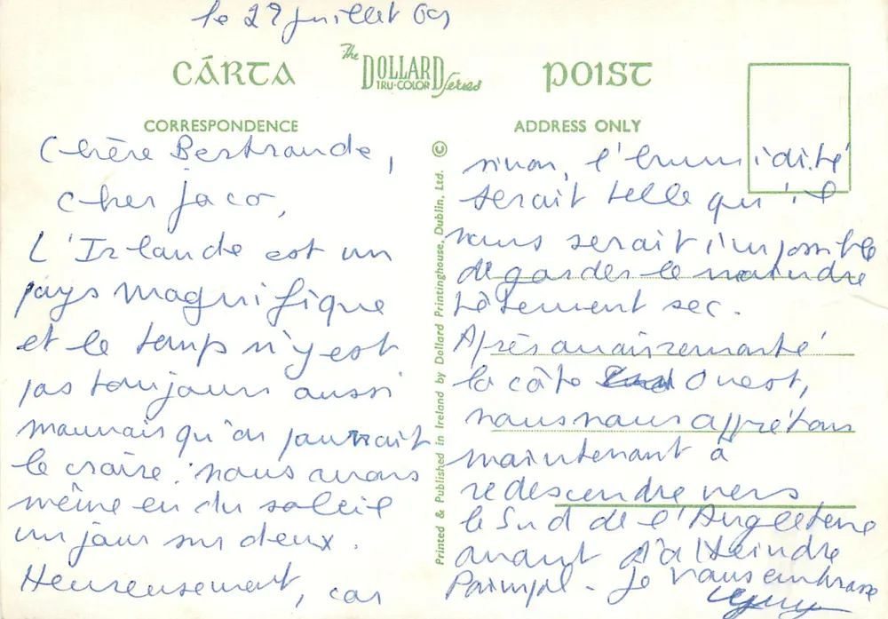Scène typique de Connemara — Co. Galway, Irlande — éditeur DOLLARD - Reverso