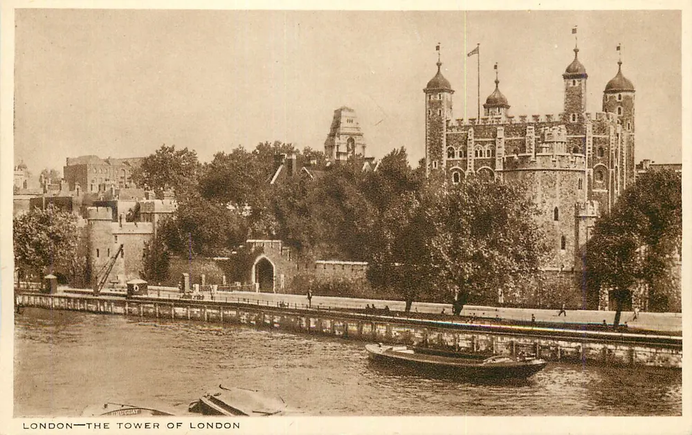 London—Die Tower of London — Post Tokim Card - Vorderseite