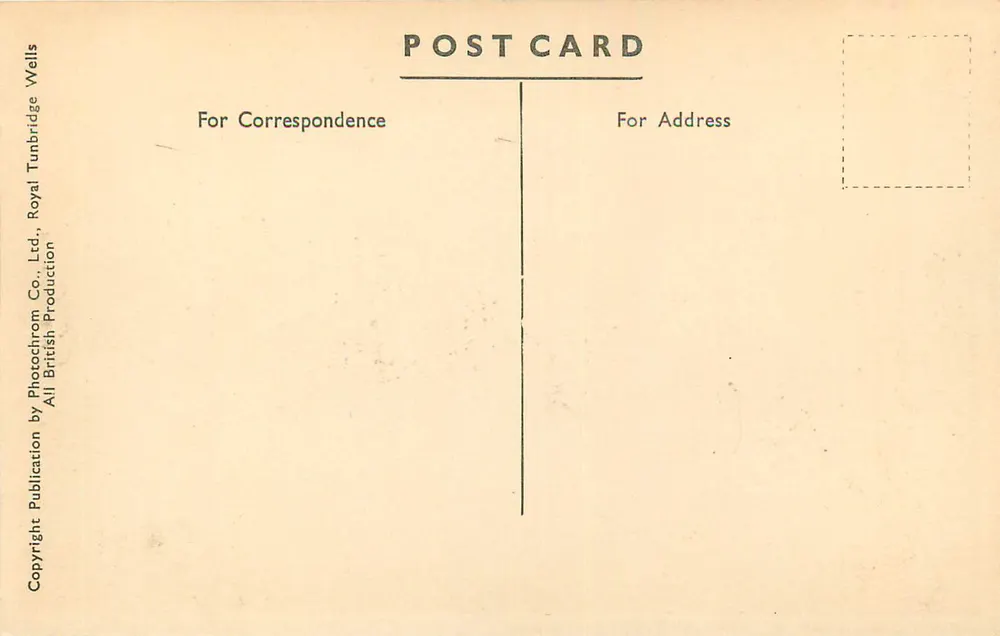 Londres, A Torre & o Ponte da Torre — Royal Tunbridge Wells, Ltd. - Verso