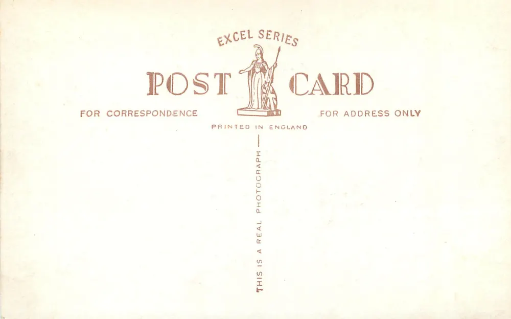 Piccadilly Circus, London — (zeigend Regent St. und Piccadilly) — Excel Series - Rückseite