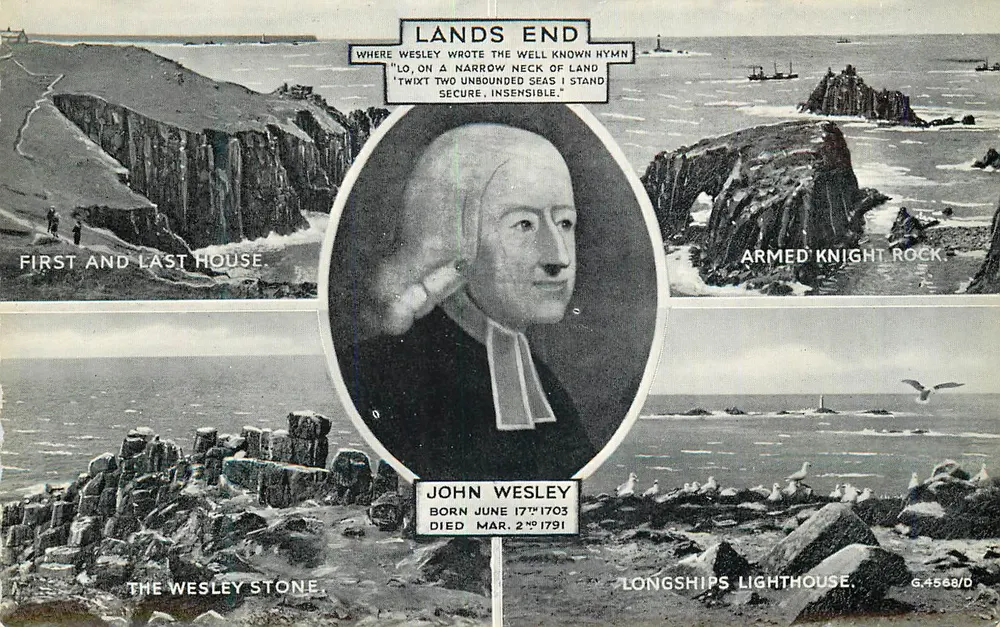 Land's End — John Wesley — Verlag G.4568/D - Vorderseite