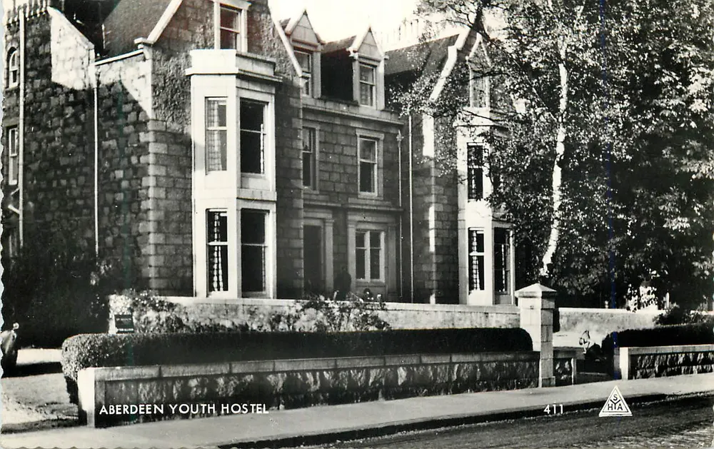 Aberdeen Youth Hostel — editor HIA, n° de série 411 - Frente