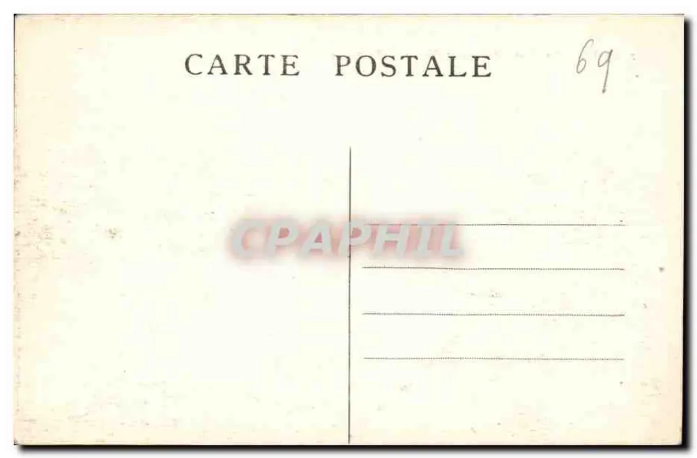 LYON — Le Pont Lafayette et Coteau de Fourvière — M.F. - Verso