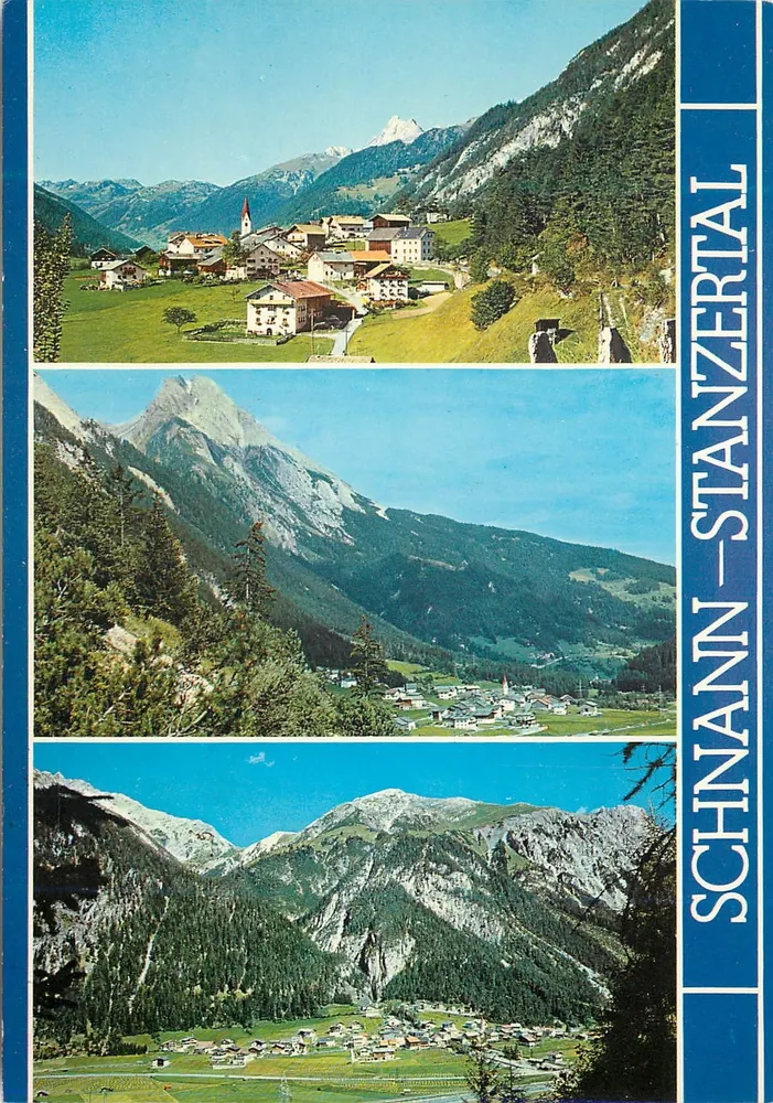 Schnann - Stanzertal — Tirol — editor Österreich-Sommerfrische Europas - Frente