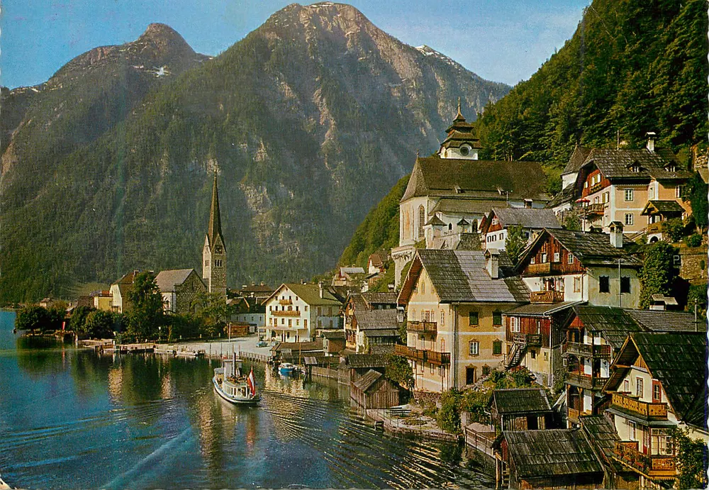 Hallstatt — Hallstatt am Hallstättersee — Verlag S 500b - Vorderseite