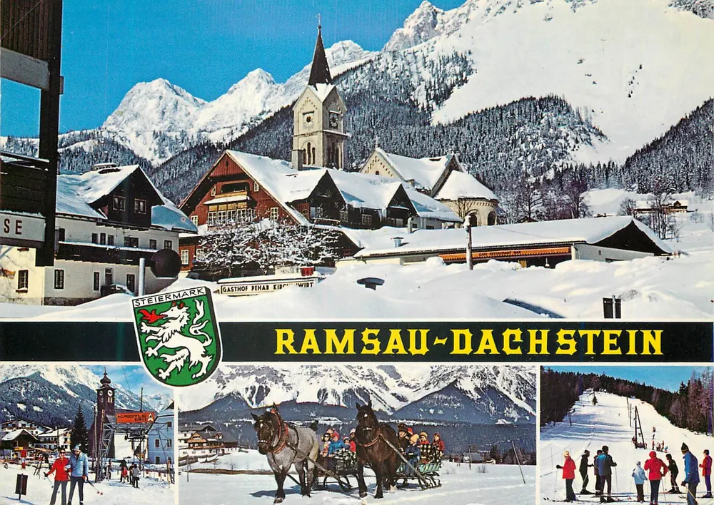 Ramsau-Dachstein — Steiermark — editor Alpina - Frente