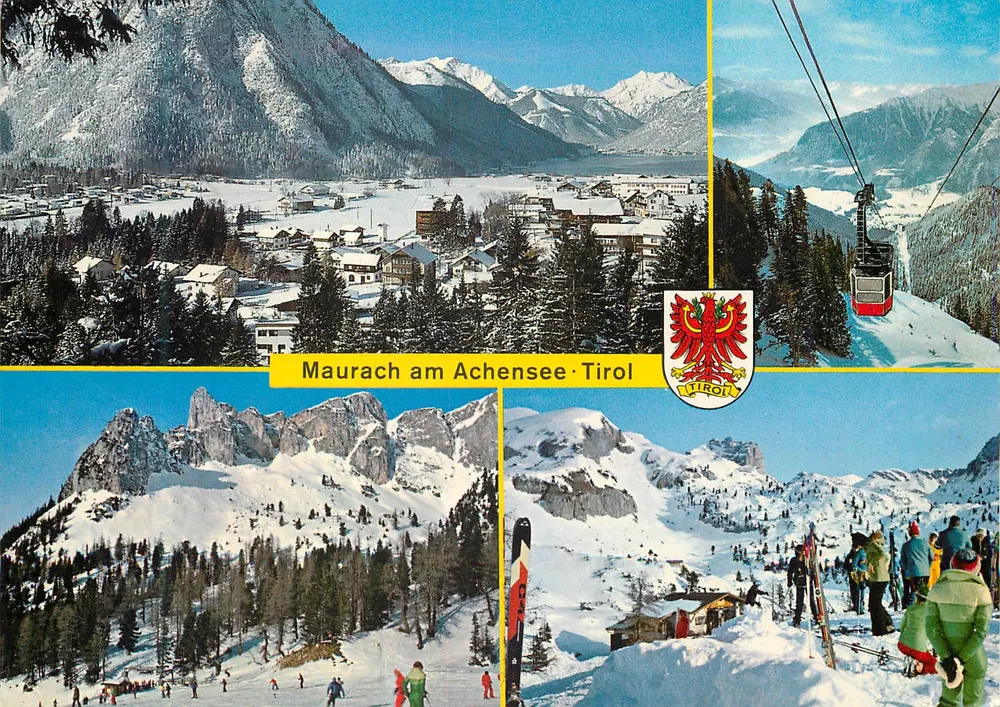 Maurach am Achensee — Tirol — uitgever Alpina, serie MW 5 - Voorkant