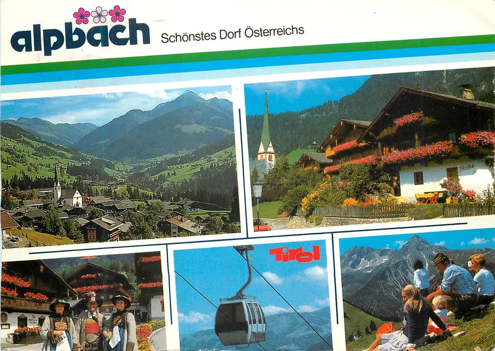 Alpbach — Schönstes Dorf Österreichs — Troller Kunstverlag - Recto