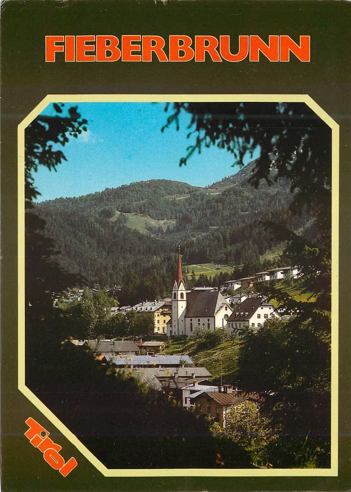 Fieberbrunn — Tirol — editor Alpina, n° 4659 - Frente