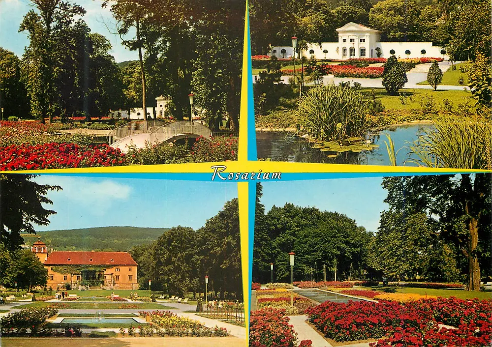 Rosário — Baden bei Wien — editor: A partir de fotografia original a cores - Frente