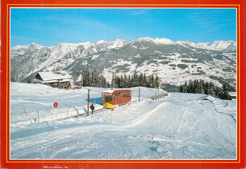 Golm — Skigebiet Golm — Golmerbahn - Montafon - Recto