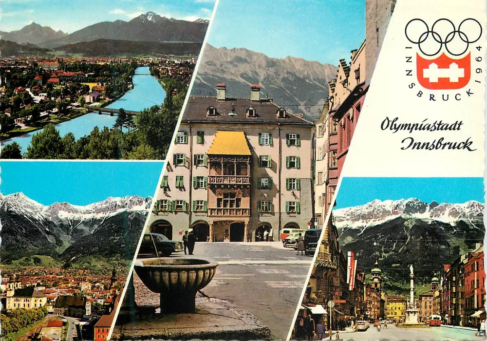 Innsbruck — Olympiastadt 1964 — Tiroler Kunstverlag - Vorderseite