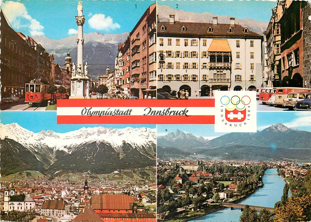 Innsbruck — Olympiastadt 1964 — Monopol-Kunst & Co. - Vorderseite