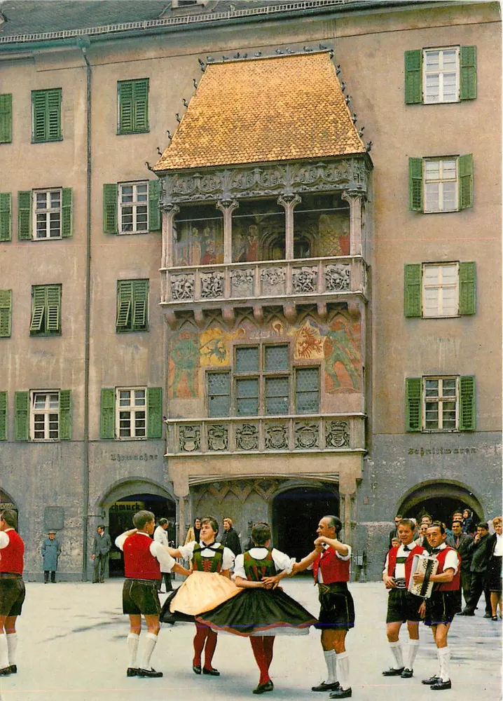 Kramsach — Golden Roof — D' Sprugger - Recto