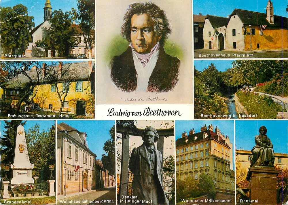 Wien — Ludwig van Beethoven (1770-1827) — Verlag Richard Pecht & Co. KG - Vorderseite