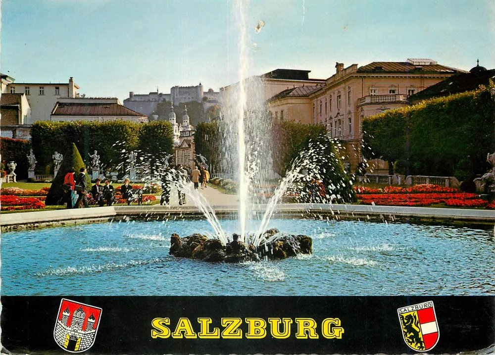 Mirabellgarten — Salzbourg — editor Alpina - Frente