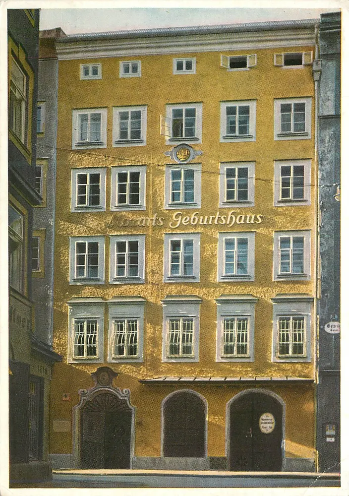 Mozarts Geburtshaus — Salzbourg — Kunstverlag Salzburg - Recto