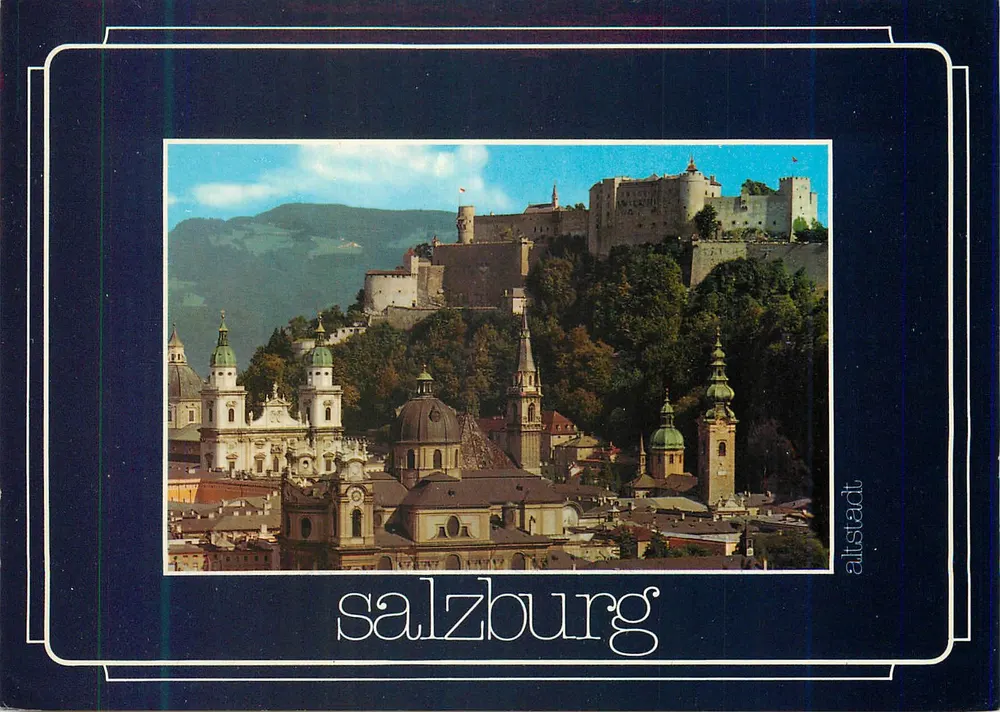 Salzburg — Stare Miasto — Bergwelt Verlag CJS - Awers