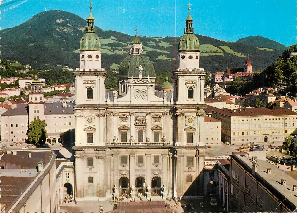Salzburgo — Catedral de Salzburgo — Bergwelt-Verlag - Frente