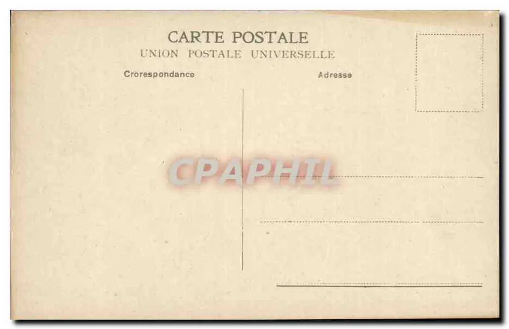Cemitério turco em Scutari — Constantinopla — União Postal Universal - Verso