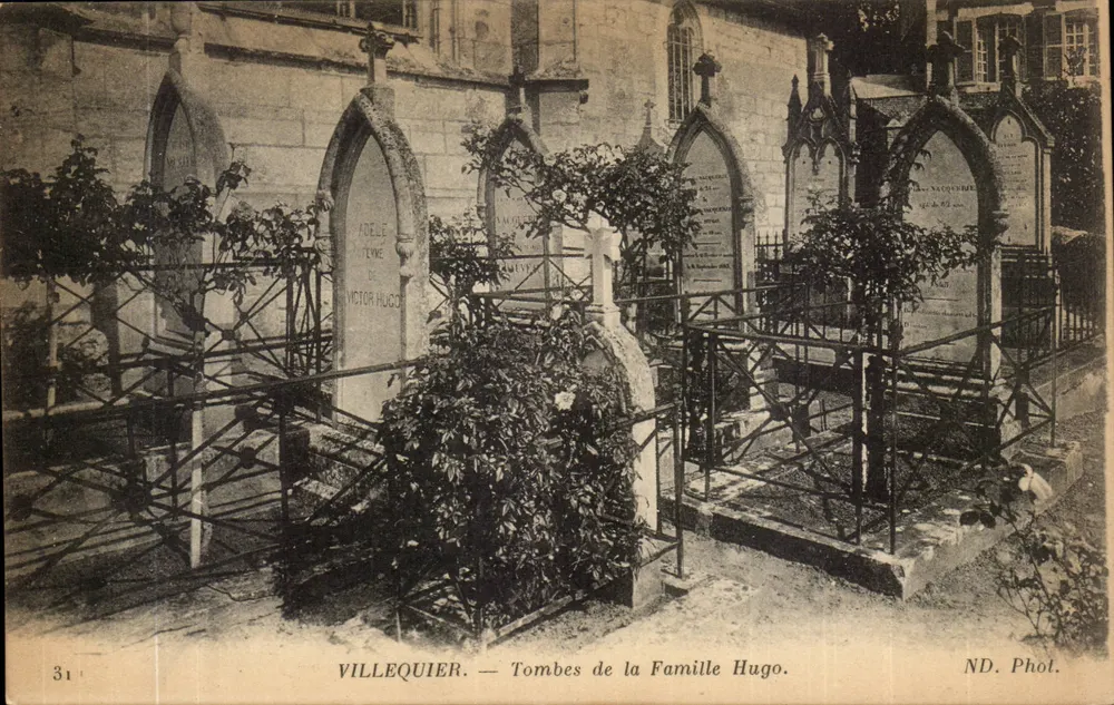 Villequier — Grab der Familie Hugo — ND. Phot. - Vorderseite