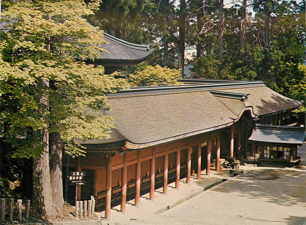 Temple Enryakuji — Konponchudo — Kyoto - Recto