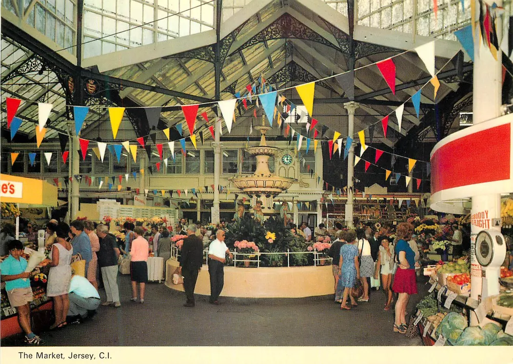 O Mercado de Jersey — vista interior — Dennis Productions, J.2 - Frente
