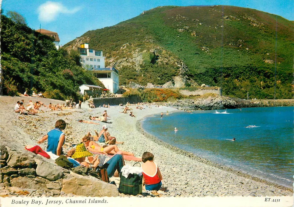 Bouley Bay, Jersey, Ilhas do Canal — Editor BAMFORTH & CO. LTD. n° série ET.4431 - Frente