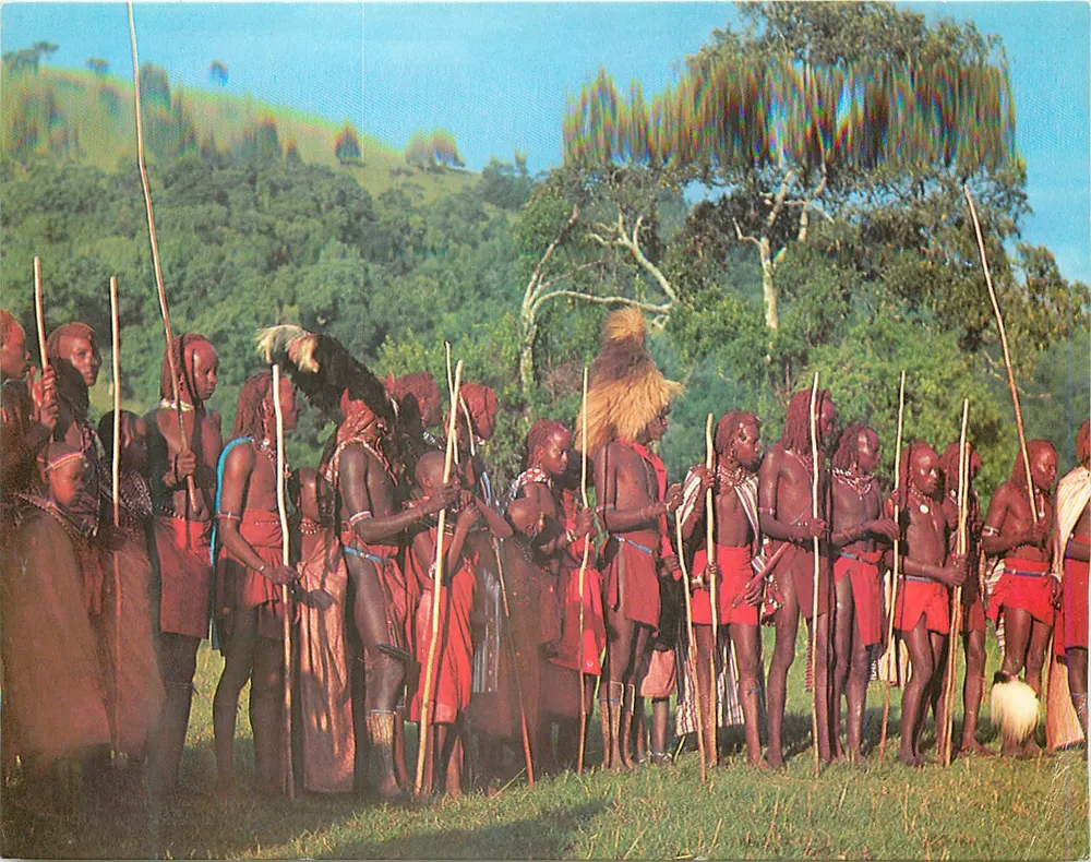 Guerrilheiros Masai — Edição East Africa, n°1361 — Frank Lito - Frente